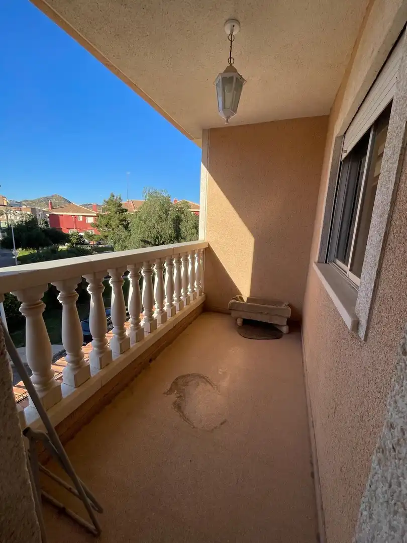 Terraza de Casa o chalet en venta en Mazarrón con Jardín privado, Trastero y Balcón