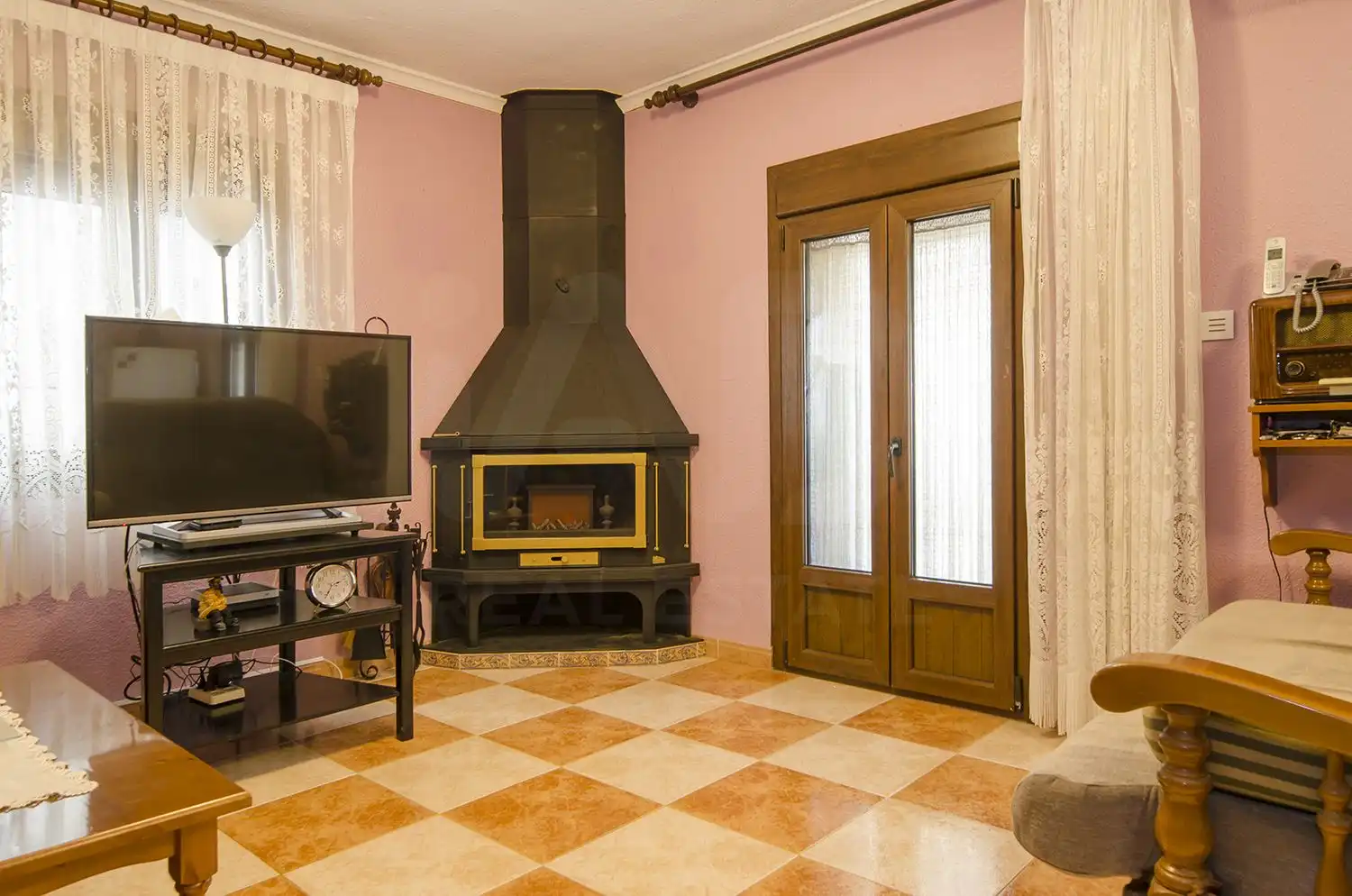 Living room of Flat for sale in Peñíscola / Peníscola  with Air Conditioner and Terrace