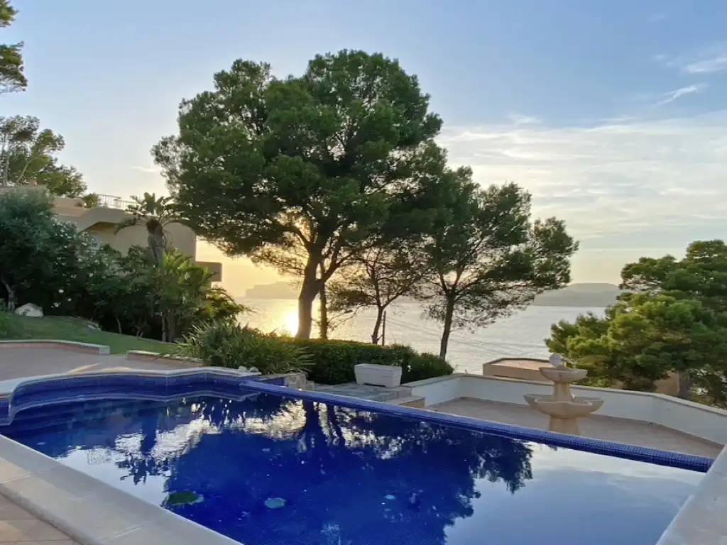 Swimming pool of Houses for rent in Calvià  with Air Conditioner, Heating and Swimming Pool