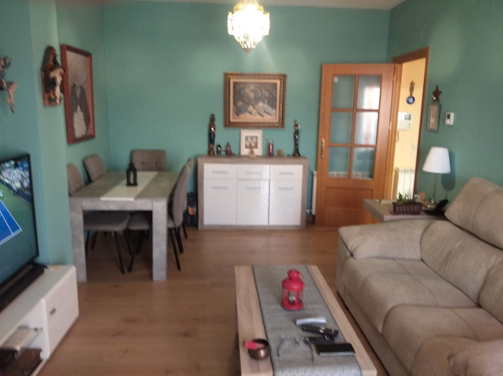 Living room of Flat for sale in Villarrubia de los Ojos  with Heating