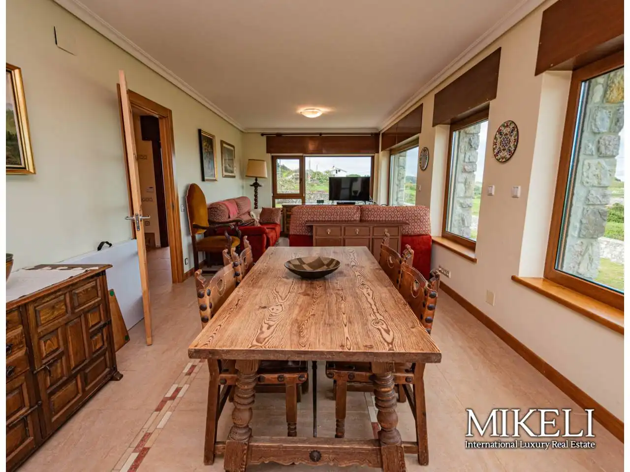 Dining room of Houses for sale in Llanes  with Heating, Private garden and Terrace
