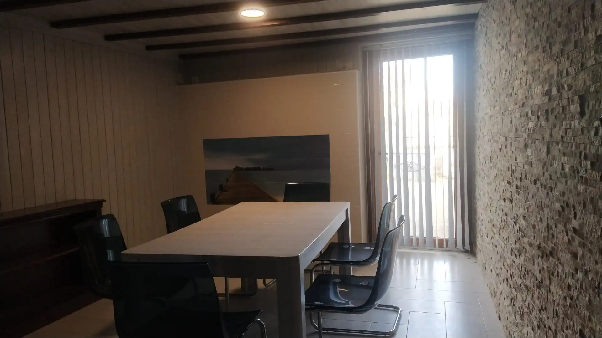 Comedor de Casa o chalet en venta en Cariño con Jardín privado, Parquet y Terraza