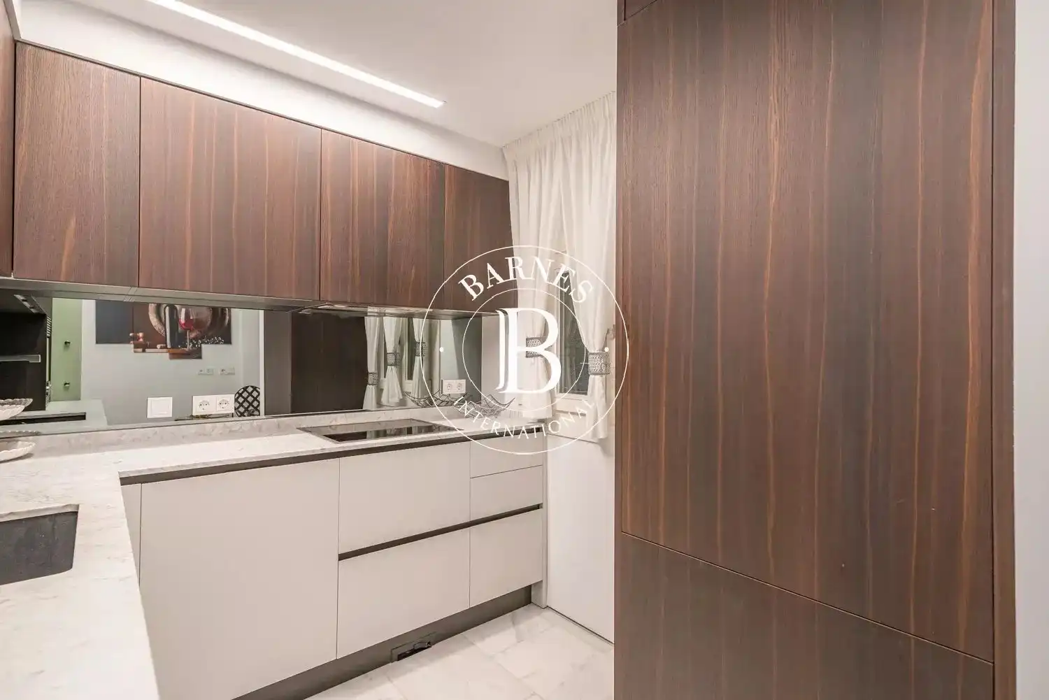Kitchen of Flat for rent in Madrid  with Air Conditioner, Heating and Swimming Pool