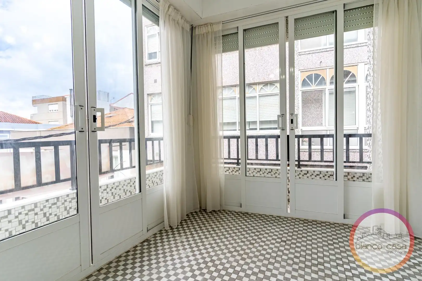 Balcony of Flat for sale in Ponteceso  with Heating, Terrace and Storage room