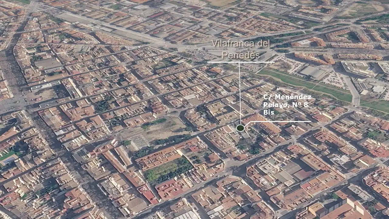 Vista exterior de Oficina en venta en Vilafranca del Penedès