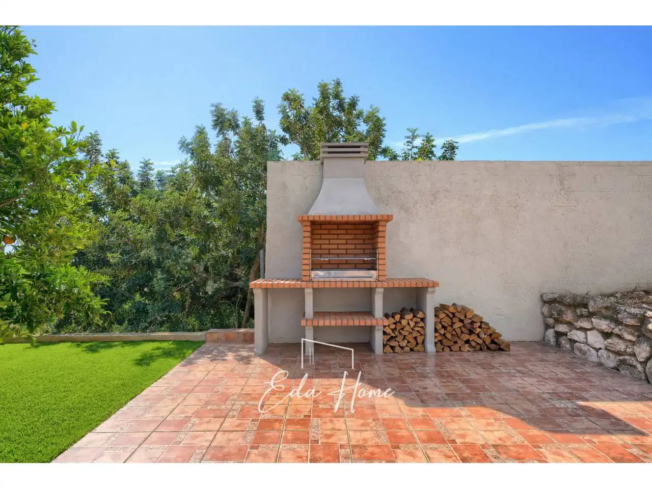 Terraza de Casa o chalet en venta en La Bisbal del Penedès con Aire acondicionado, Calefacción y Jardín privado