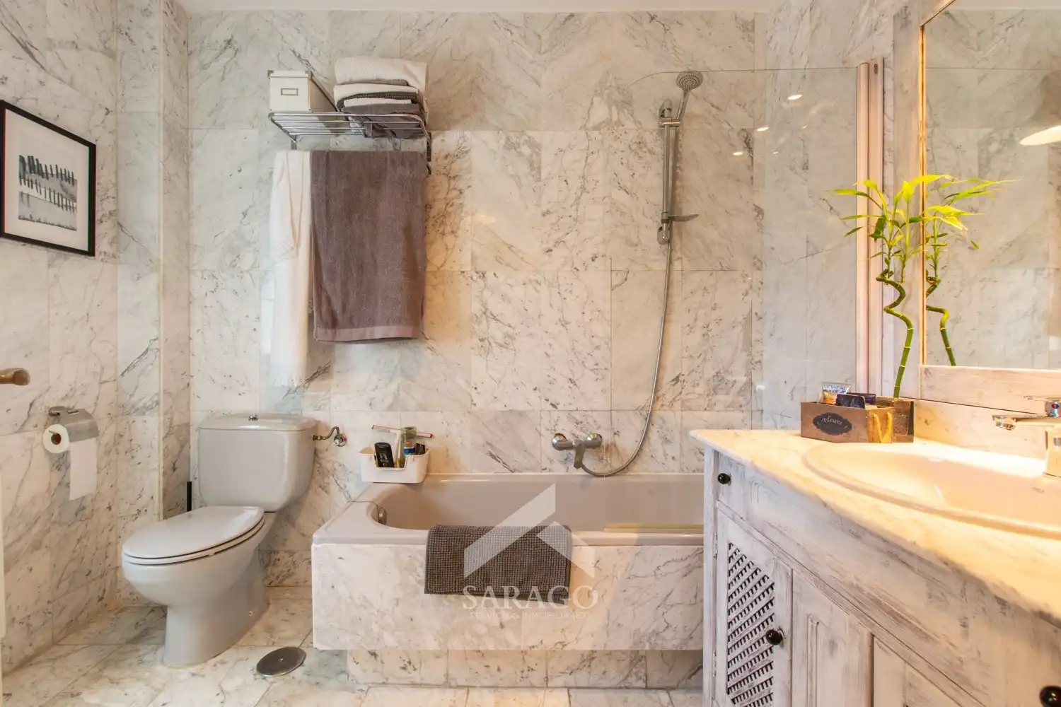 Bathroom of Houses for sale in Las Rozas de Madrid  with Storage room