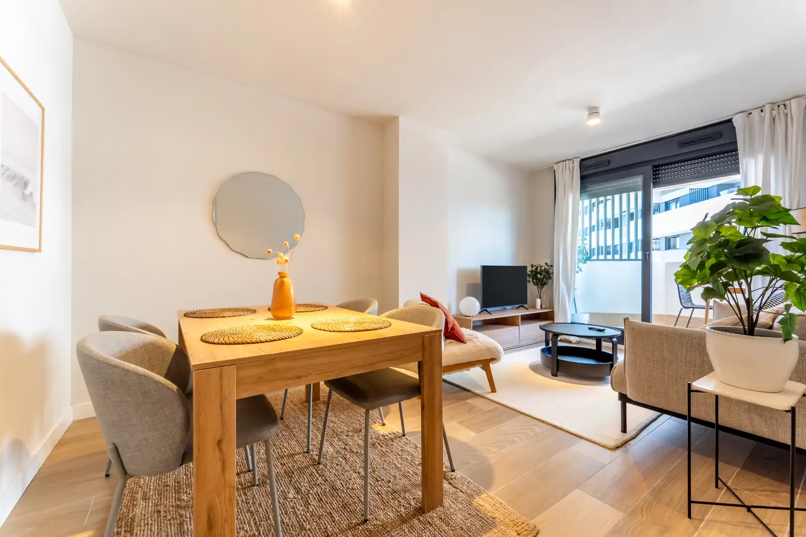 Sala de estar de Piso de alquiler en Valdemoro con Aire acondicionado, Calefacción y Trastero
