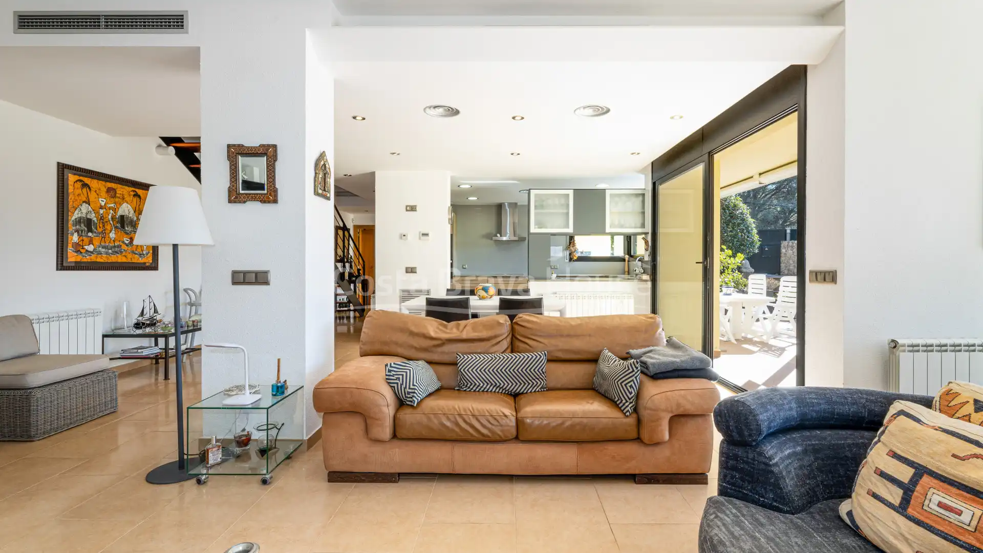 Sala de estar de Casa o chalet en venta en Palafrugell con Aire acondicionado, Calefacción y Jardín privado