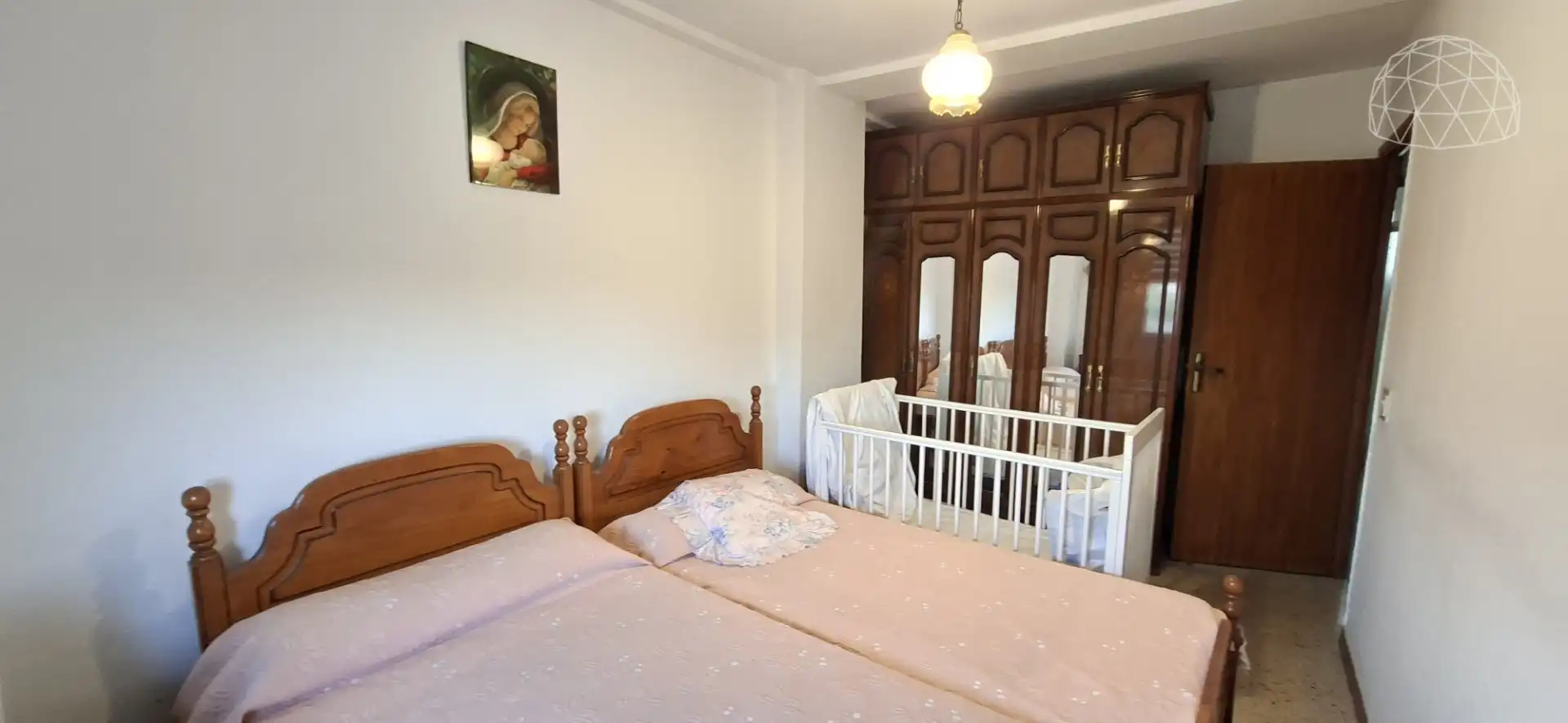 Schlafzimmer von Wohnung zum Verkauf in Sevilla mit Möbliert