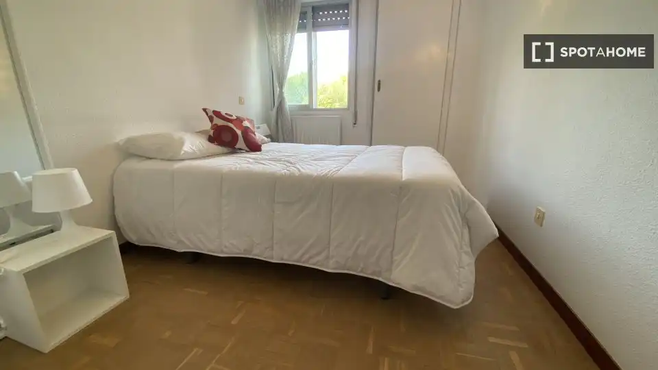 Bedroom of Flat for rent in Rivas-Vaciamadrid  with Air Conditioner, Heating and Furnished