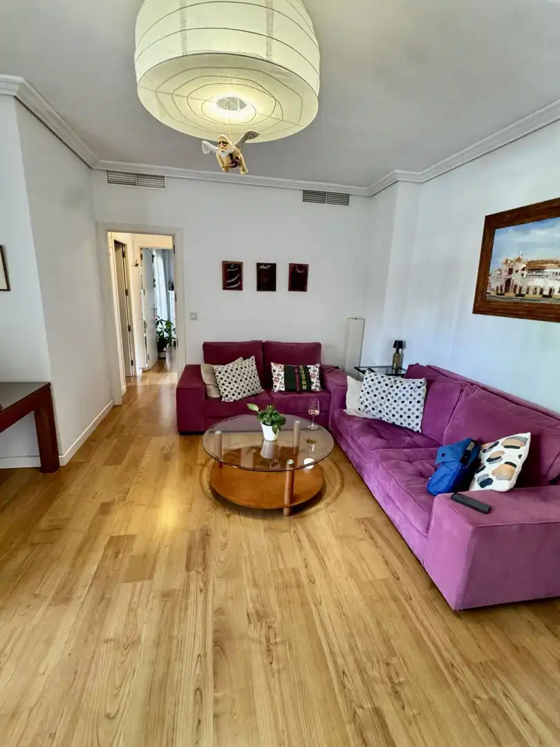 Sala de estar de Piso en venta en Tomares con Aire acondicionado, Calefacción y Terraza