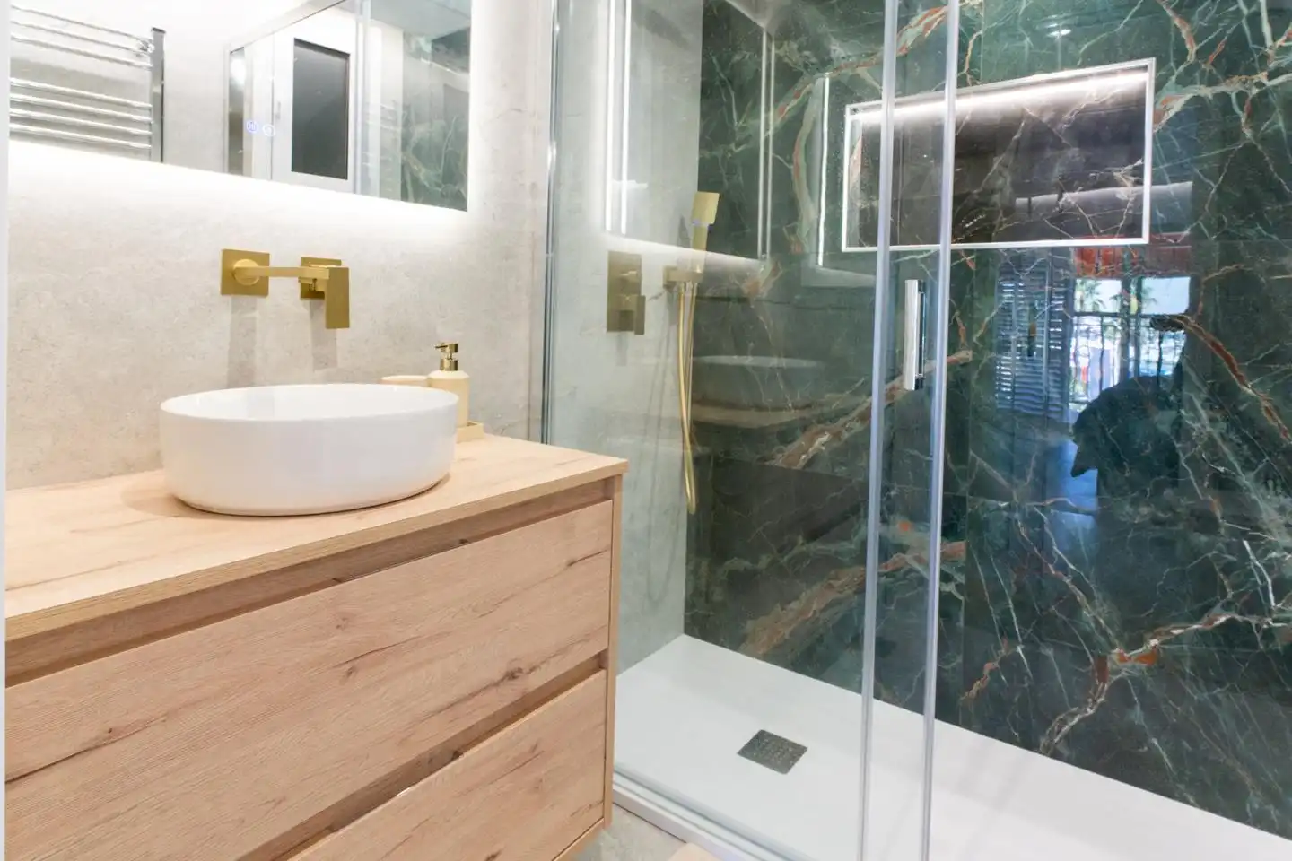 Bathroom of Flat for sale in Santa Pola  with Air Conditioner, Heating and Terrace