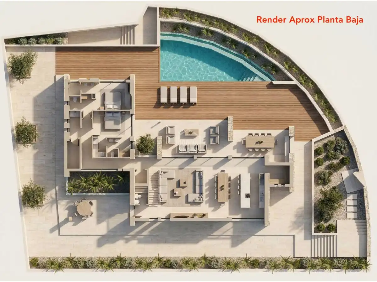 Villa mit Pool zum Verkauf in Es Mercadal poble, imagen 4