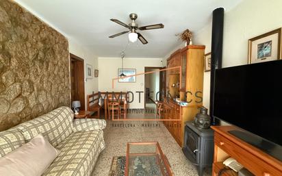 Living room of Flat for sale in Caldes d'Estrac  with Terrace and Balcony
