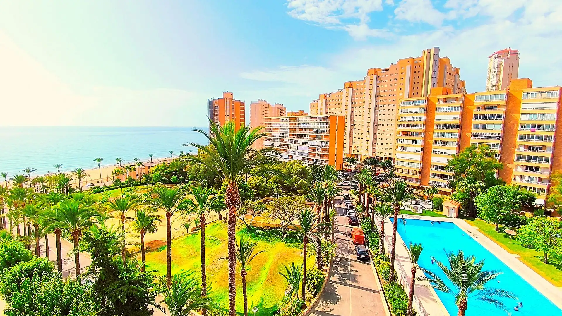 Exterior view of Flat for sale in El Campello  with Heating, Terrace and Swimming Pool