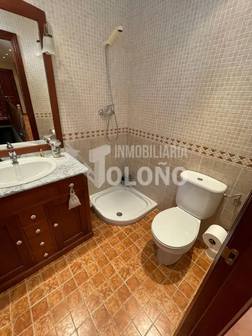 Bathroom of Houses for sale in Labastida / Bastida  with Heating, Private garden and Parquet flooring