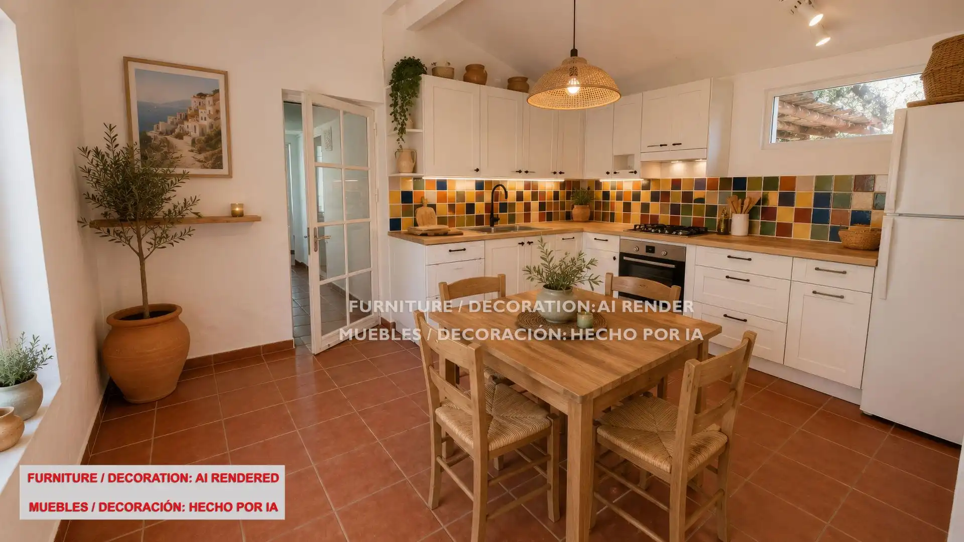 Cuina de Casa o xalet en venda en Alhaurín El Grande amb Aire condicionat