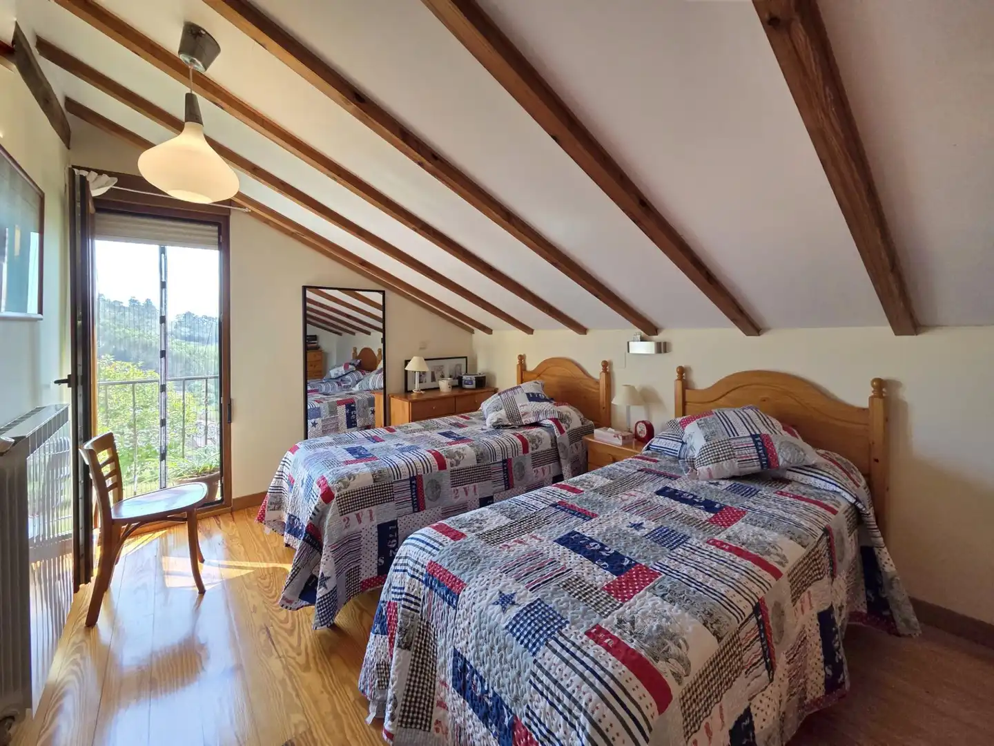 Schlafzimmer von Haus oder Chalet zum Verkauf in Piélagos mit Privatgarten, Terrasse und Abstellraum