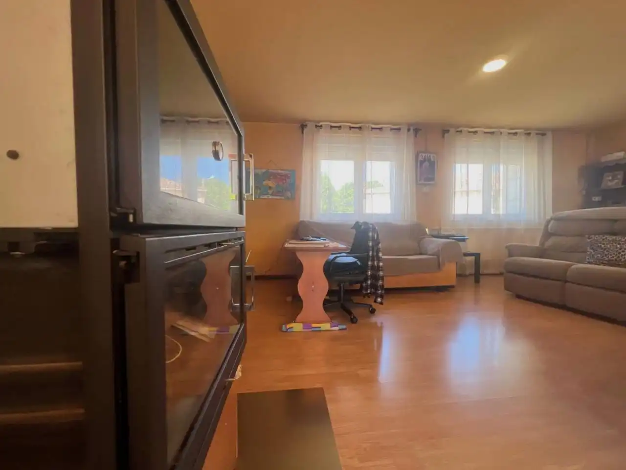 Living room of Houses for sale in Tubilla del Agua  with Heating, Private garden and Terrace