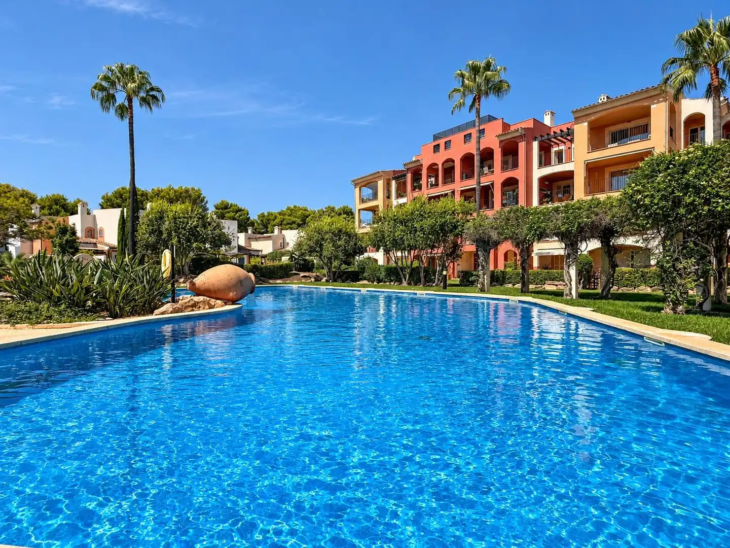 Swimming pool of Attic for sale in Calvià  with Air Conditioner, Private garden and Terrace