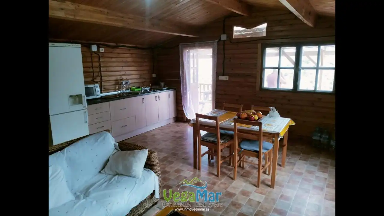 Cocina de Finca rústica en venta en Ítrabo con Terraza y Piscina