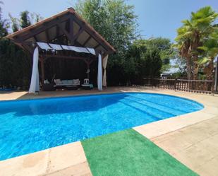 Schwimmbecken von Haus oder Chalet zum verkauf in Alhambra mit Klimaanlage und Terrasse