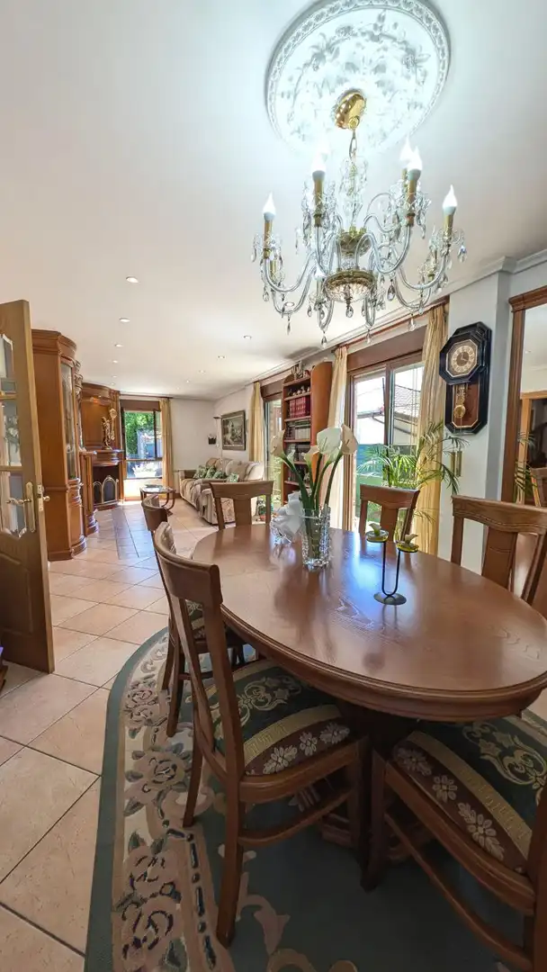 Dining room of Houses for sale in Los Corrales de Buelna   with Heating, Private garden and Terrace