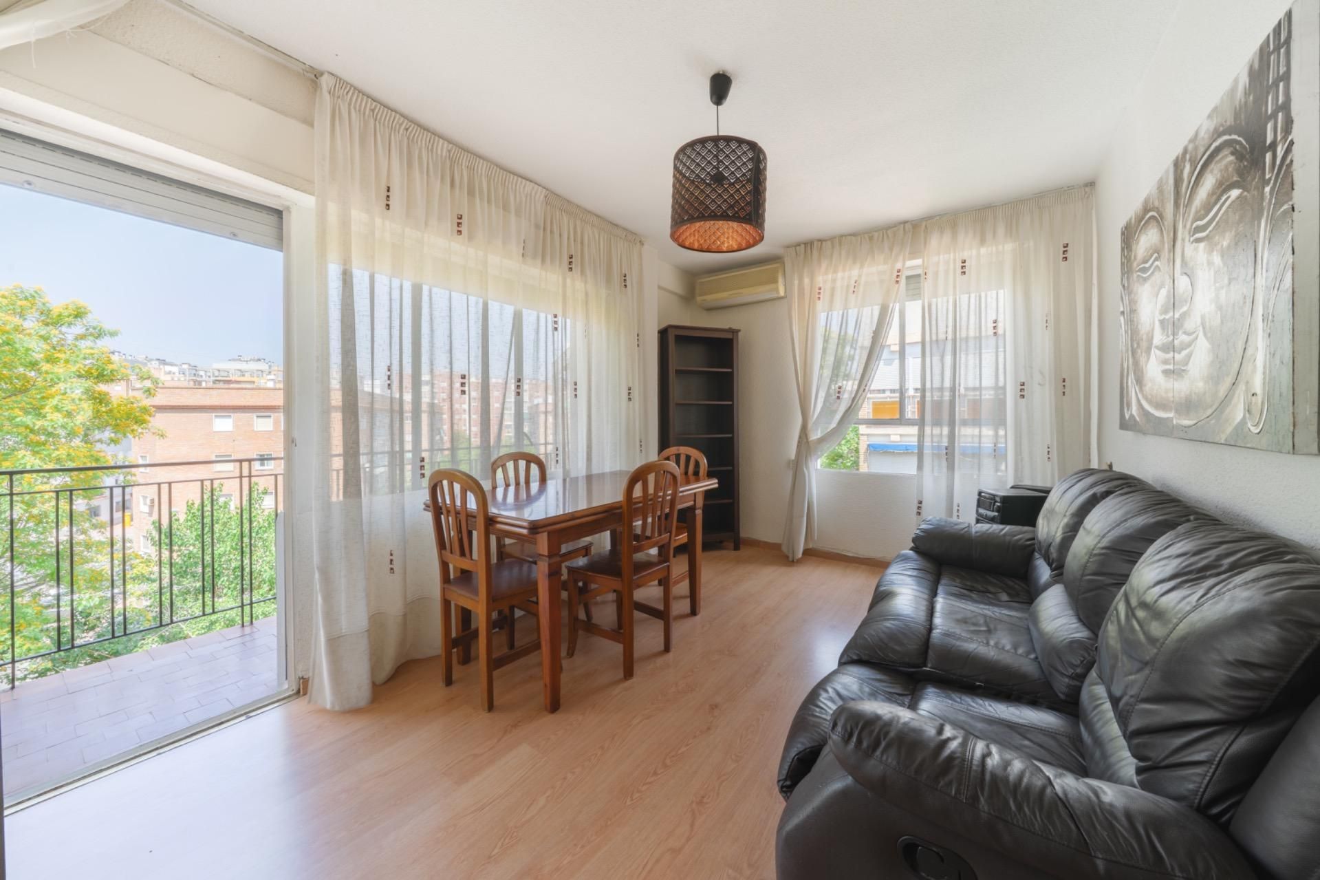 Living room of Flat for sale in  Murcia Capital  with Air Conditioner and Balcony