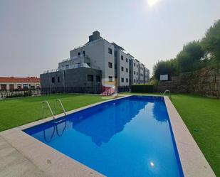 Swimming pool of Attic to rent in Baiona  with Terrace and Swimming Pool