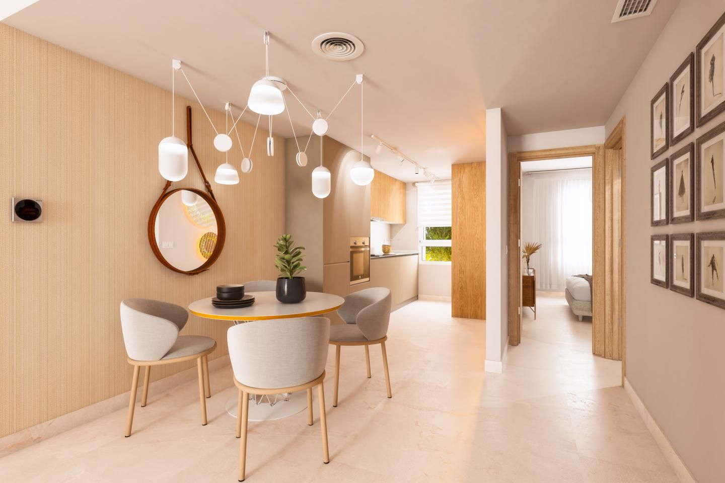 Dining room of Attic for sale in Estepona  with Air Conditioner, Heating and Private garden
