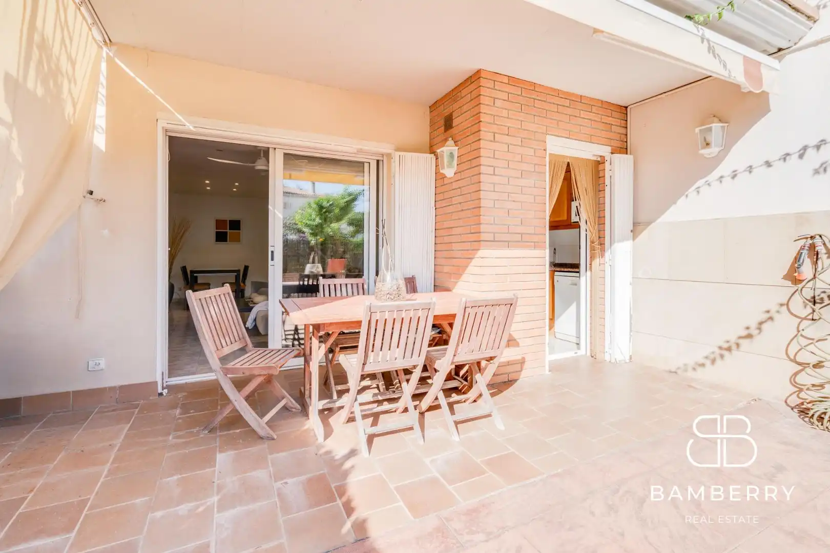 Terraza de Apartamento en venta en Sant Pol de Mar con Calefacción, Trastero y Piscina comunitaria