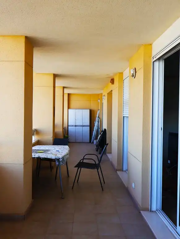 Balcony of Attic for sale in Jávea / Xàbia  with Air Conditioner, Private garden and Storage room