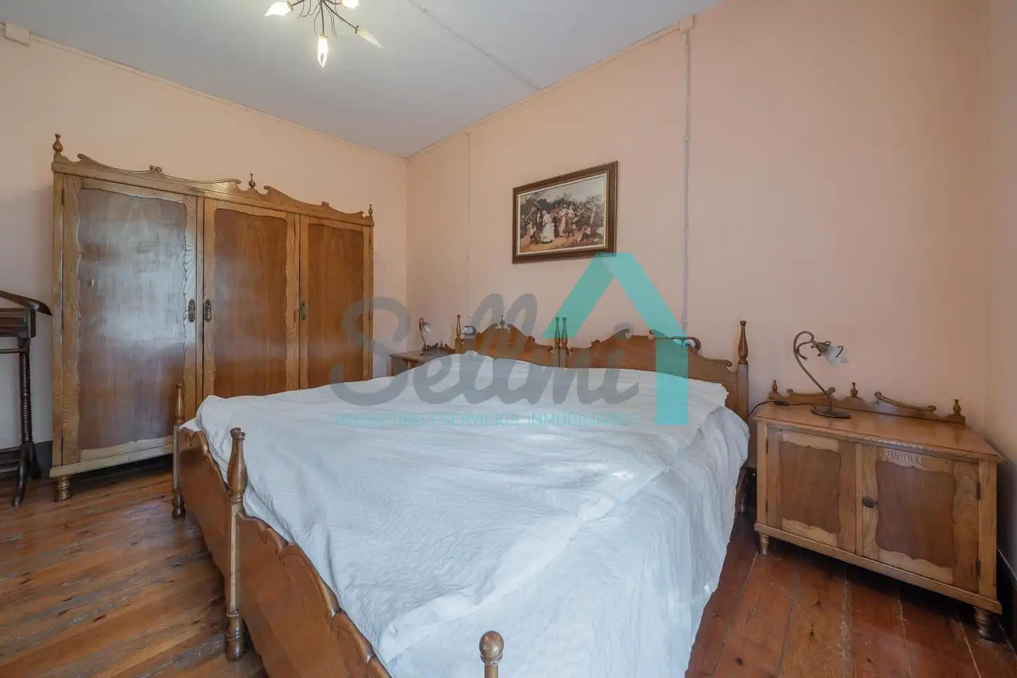 Bedroom of Houses for sale in Pravia  with Heating, Private garden and Parquet flooring