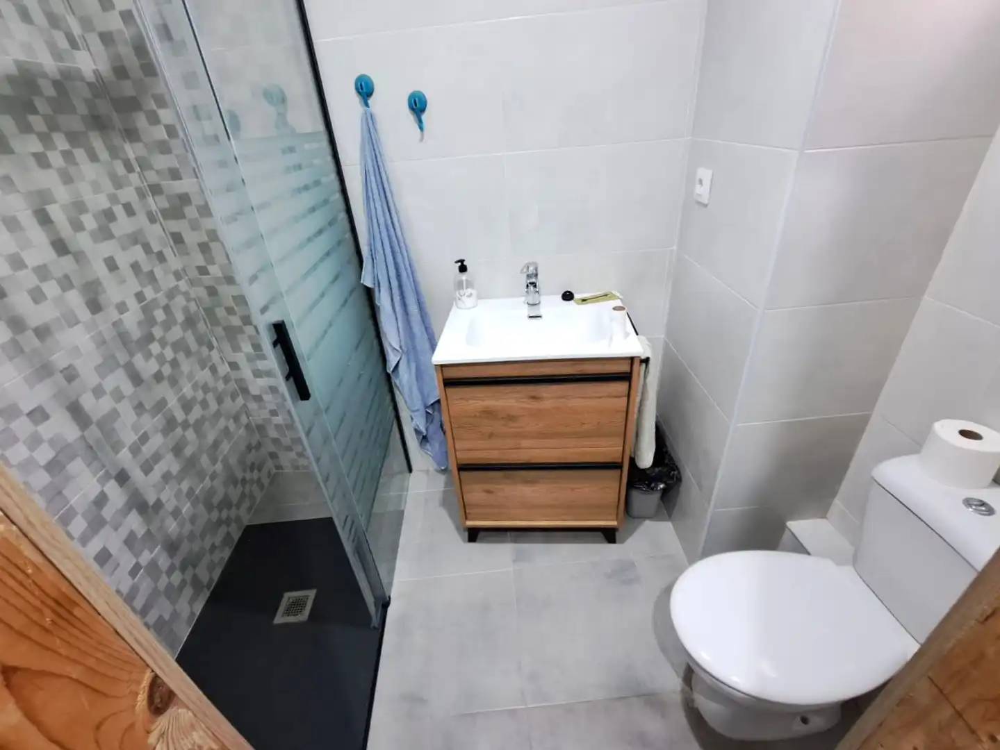 Baño de Finca rústica en venta en Ollauri con Calefacción y Amueblado