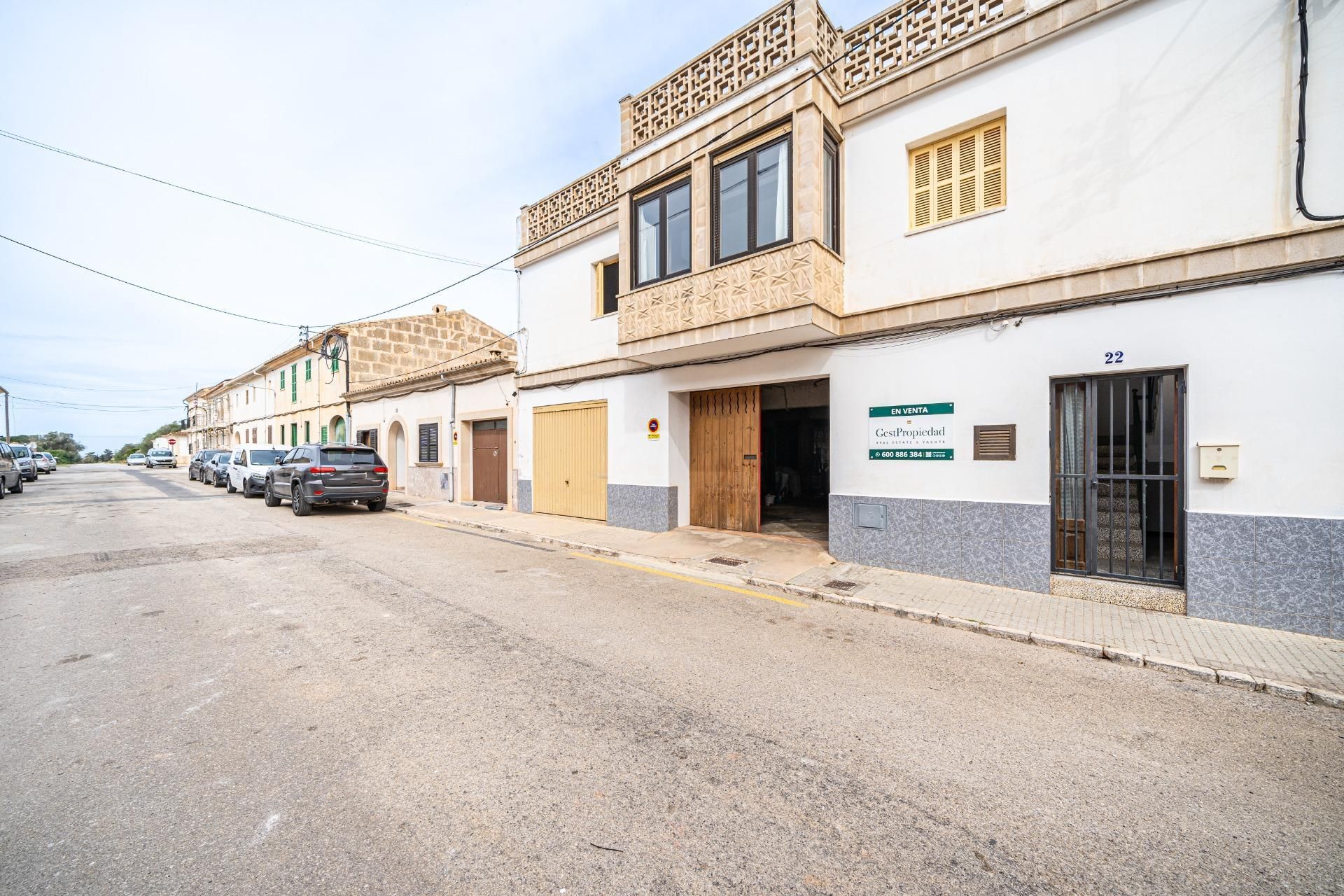 Vista exterior de Casa adosada de lloguer amb opció a compra en Ses Salines amb Calefacció, Jardí privat i Terrassa