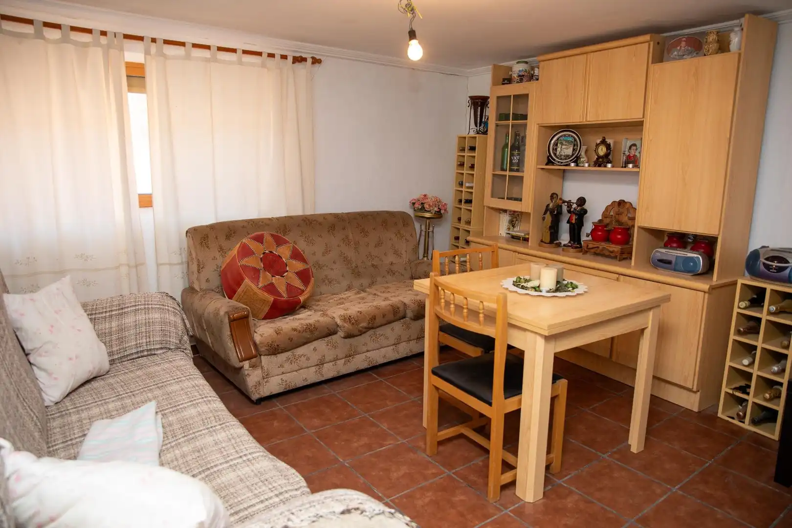 Sala d'estar de Casa o xalet en venda en Quatretondeta amb Moblat