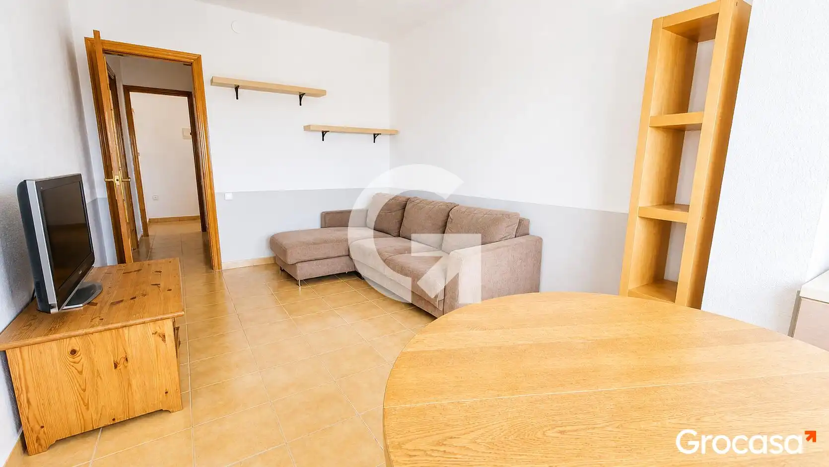 Sala de estar de Piso en venta en Cubelles con Horno y Balcón
