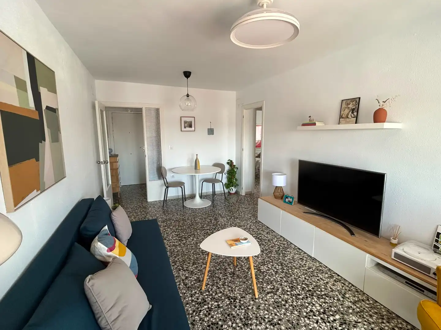 Living room of Flat for rent in Sanlúcar de Barrameda  with Terrace and Furnished