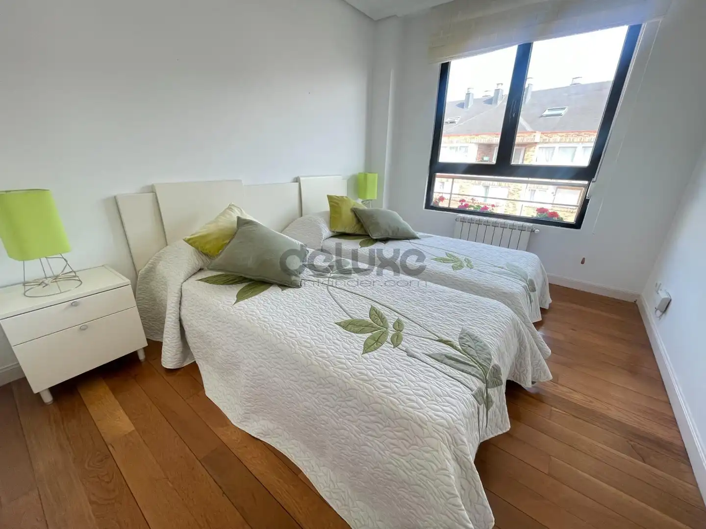 Bedroom of Flat for rent in Santander  with Heating and Furnished
