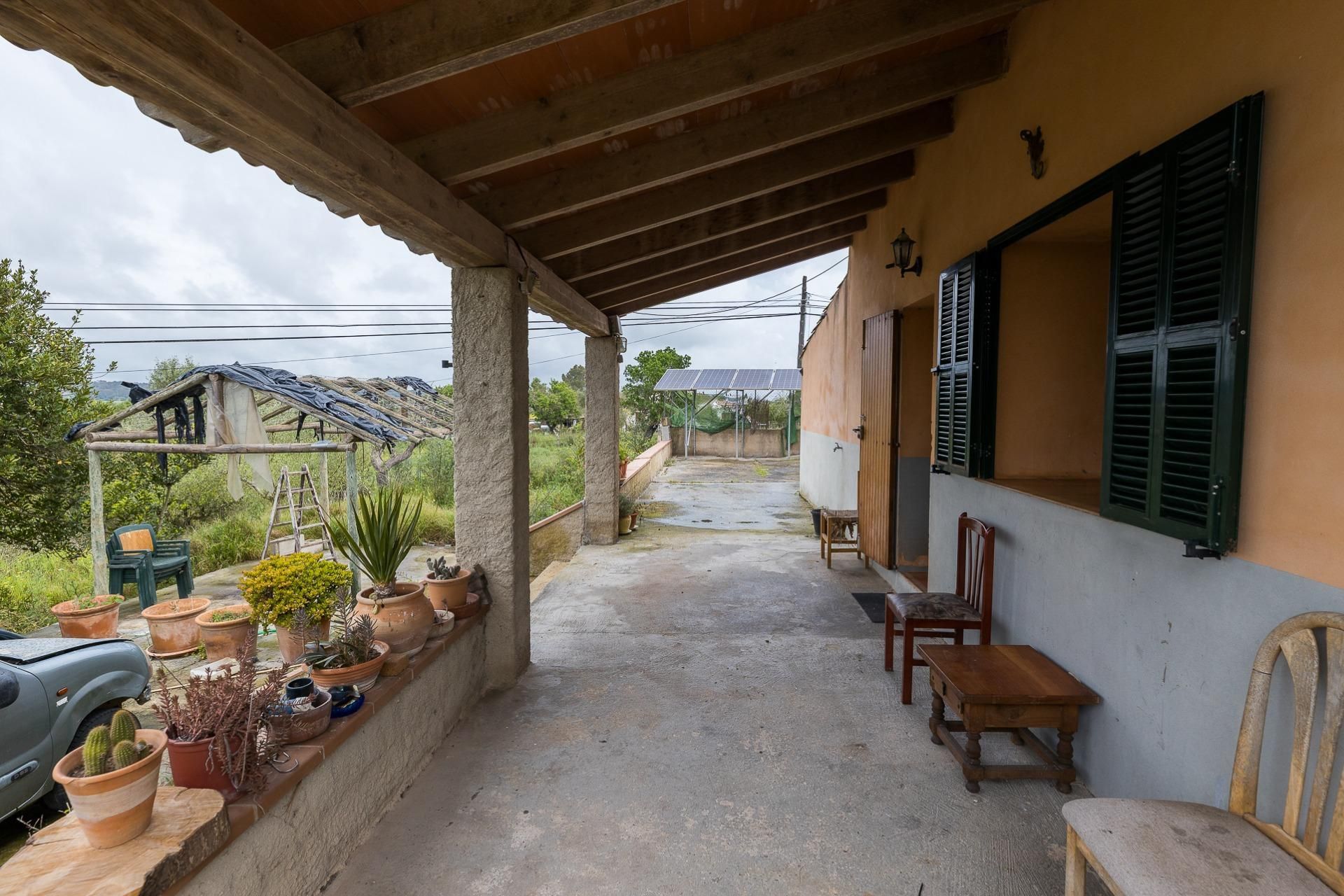 Terrassa de Finca rústica en venda en Sineu amb Jardí privat, Terrassa i Traster