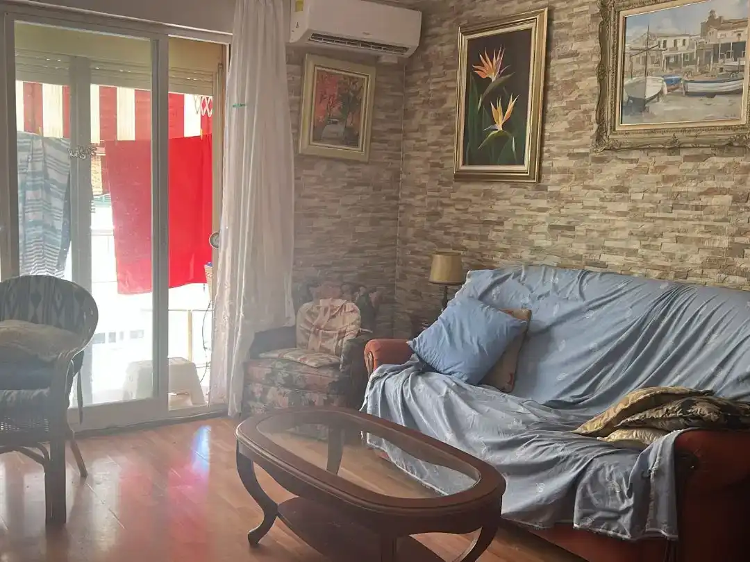 Sala d'estar de Pis en venda en  Palma de Mallorca amb Balcó