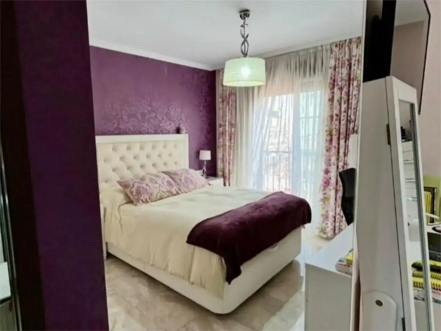 Bedroom of Flat for sale in  Melilla Capital  with Air Conditioner and Balcony