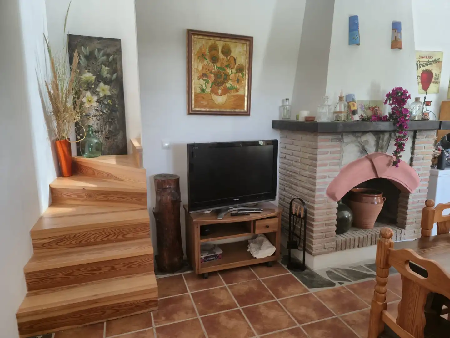 Sala d'estar de Casa o xalet de lloguer en Almuñécar amb Aire condicionat, Calefacció i Jardí privat