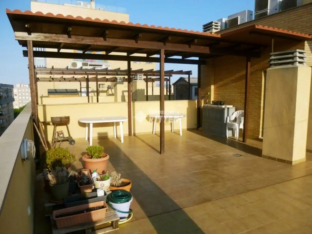 Terraza de Piso de alquiler en Cartagena con Aire acondicionado, Calefacción y Terraza
