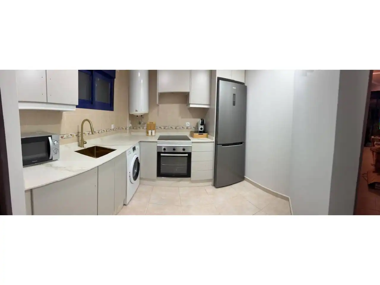Cocina de Apartamento de alquiler en Daimús con Terraza y Piscina comunitaria
