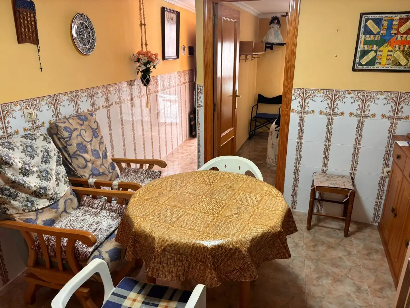 Menjador de Casa o xalet en venda en Chulilla amb Aire condicionat, Terrassa i Balcó