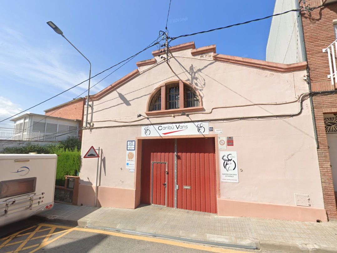 Vista exterior de Terreny industrial en venda en Castellbisbal