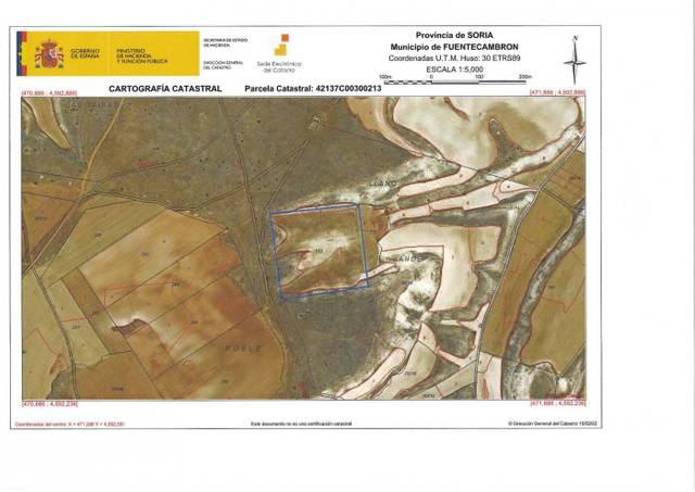 Finca rústica en Venta en Fuentecambrón