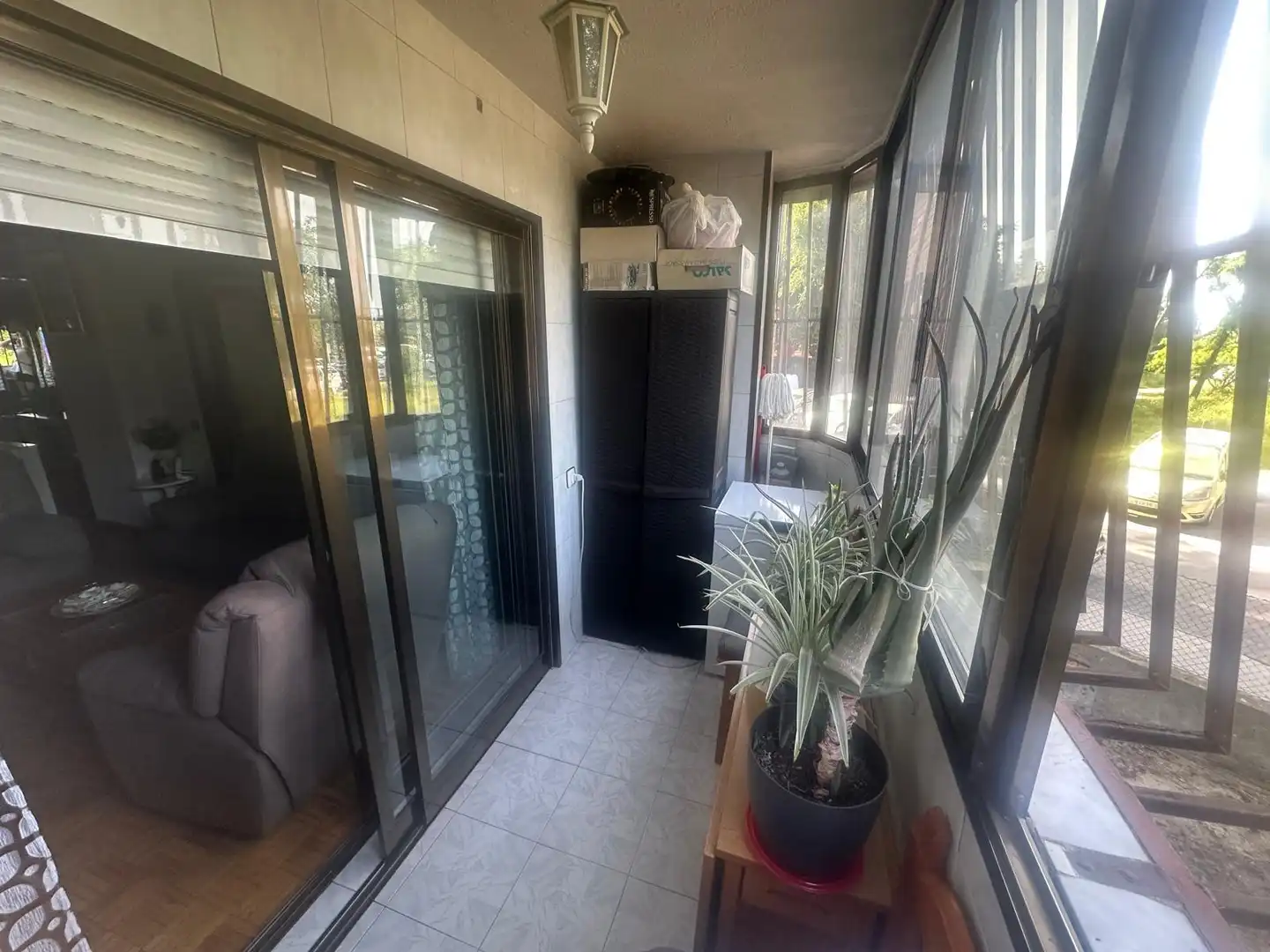 Balcony of Flat for sale in Madrid  with Heating, Terrace and Furnished